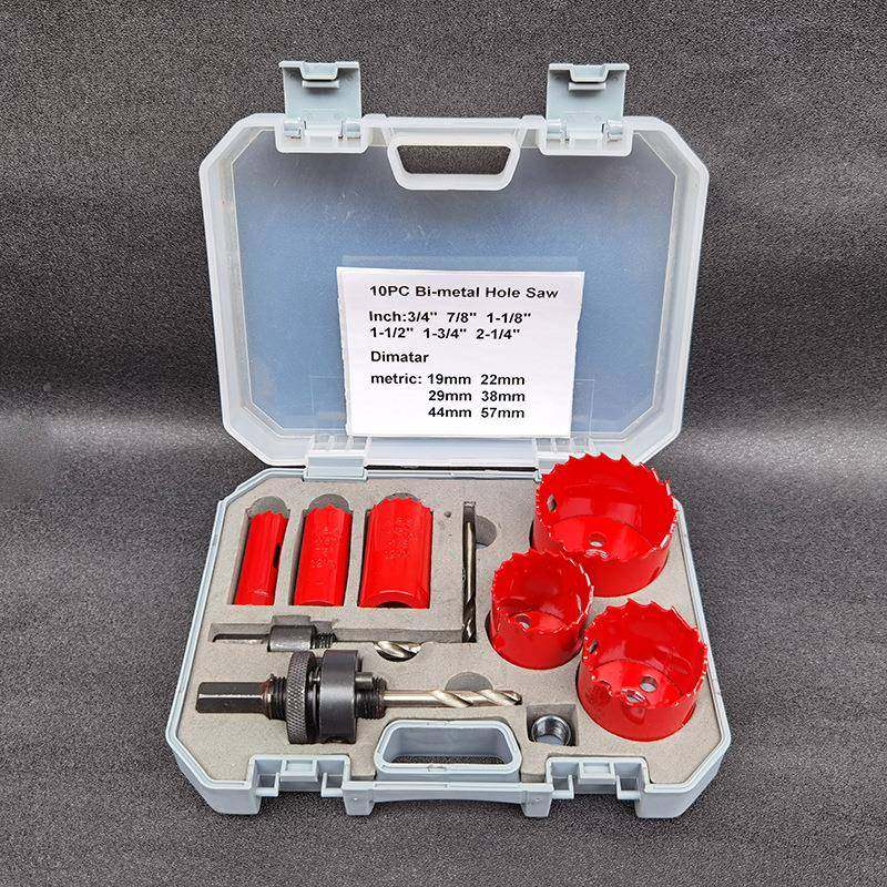 套双金属MJR管开道孔器套装金属木材塑料石器膏板铁皮开孔孔锯装