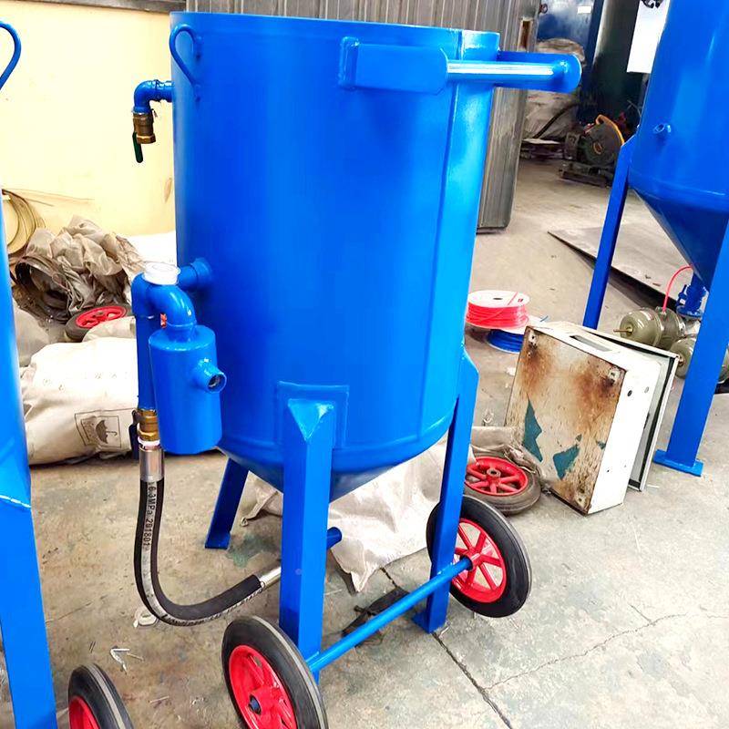 小型移动喷砂GKS机喷罐除高压大砂小型锈翻新喷沙构器钢结除锈机