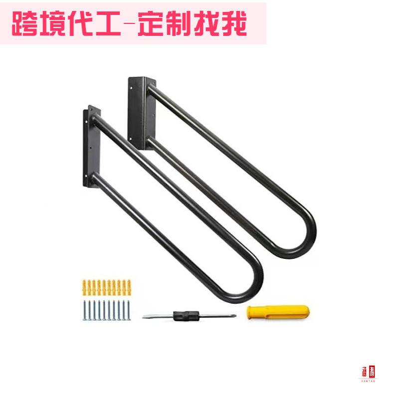 欧铁艺扶手台门廊室内户外黑色52149式家式用户外楼梯栏美杆护阶