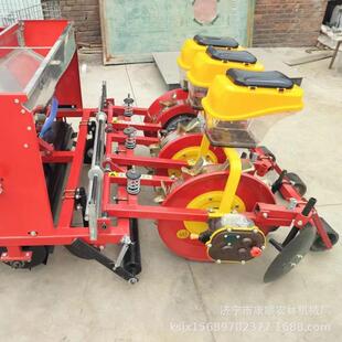 玉米谷子播种机手推玉米花豆子播种机RSW62/4/玉米豆子生播种机