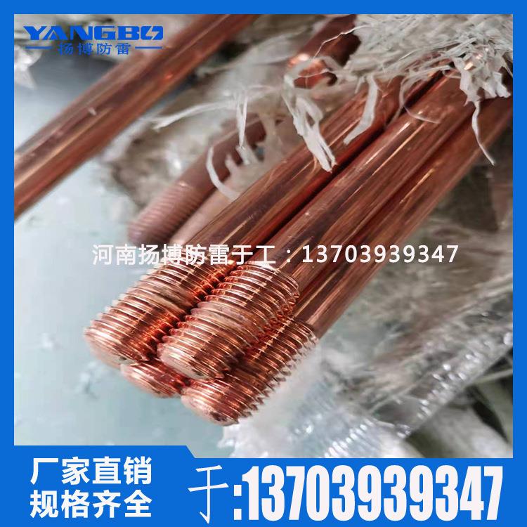镀铜接地棒厂铜包钢接地极地针垂NSP接0直接地极20*250量家大优惠