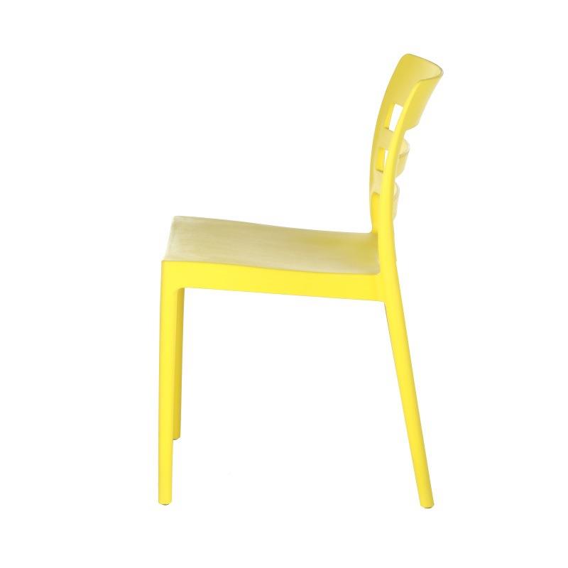 时尚色子客厅靠背椅餐桌椅凳凳成人EBQ加厚彩塑料椅子吃饭高凳小
