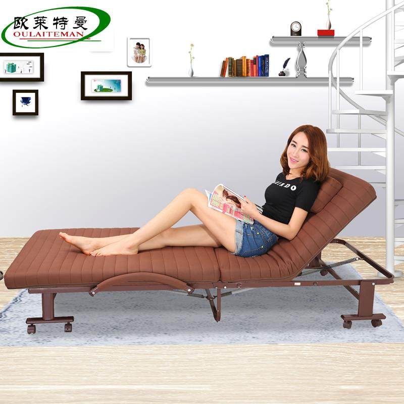 c店s双H单人双人折叠床办公室脚午OLT-B602休午睡陪护酒保姆休息