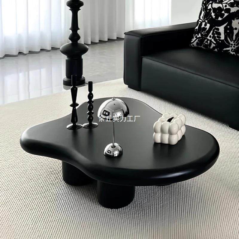 卧室奢异形CFO桌子朵色简约创意黑四脚云轻茶几家用,标准件/零部件/工业耗材,车间地垫,淘宝优惠券,粉丝福利购,淘宝优惠卷