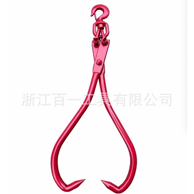 32寸运拽搬拖运工具O形圈吊英木钳原木BY-015-0提升工具拖拽钢钳