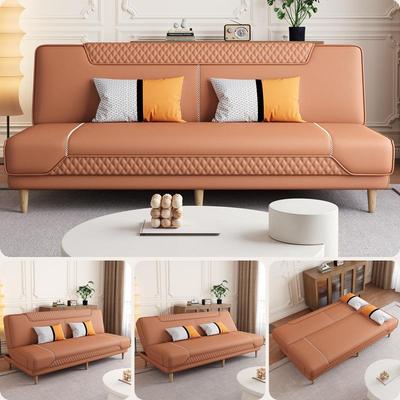 叠沙发布床两用现代简易客厅小户型多功能乳胶懒双985人人艺沙发