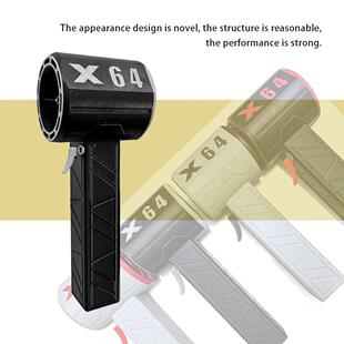 X4暴力6风扇64mm35509涵道载吹尘器车涡轮风力140g手持便携吹风0