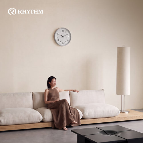 RHYTHM丽声2026新款创意挂钟