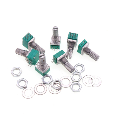 RK097N G单联双联电位器 B5K/10K/20K/50K/100K功放电位器音响