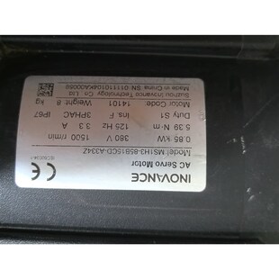 汇川伺服电机 5个 MS1H3一85B15CD一A334Z