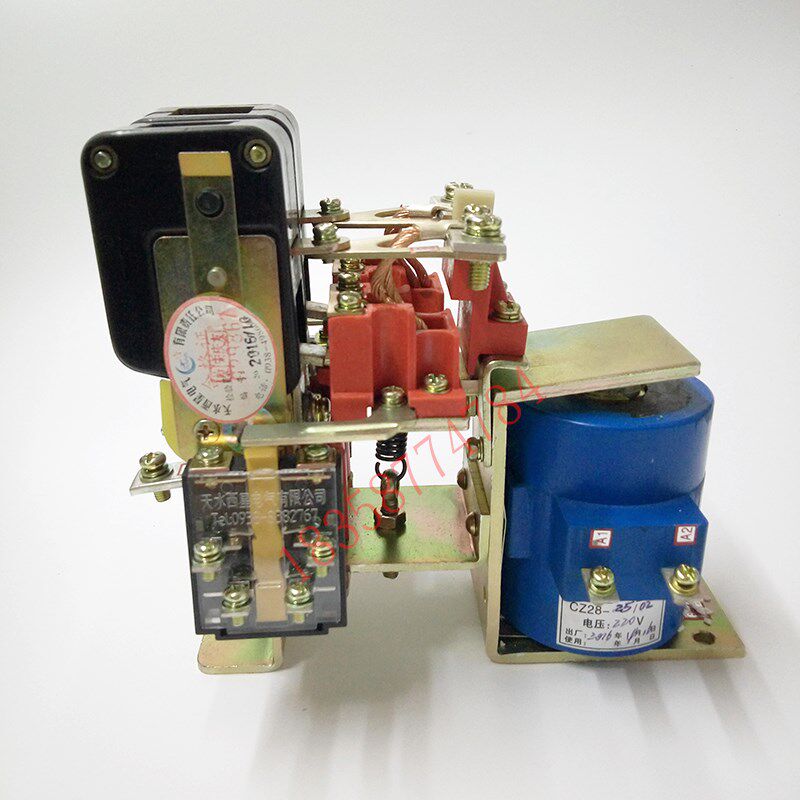 天水西星直流接触器CZ28-100/10 DC电压DC24.48.110.220.115.440V