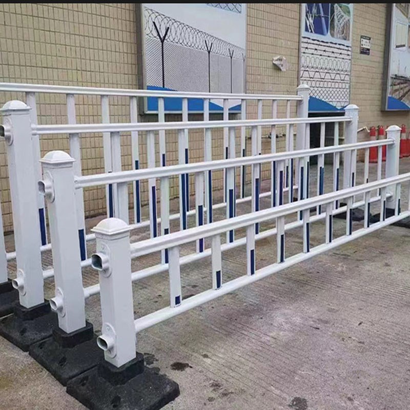 市政道路护栏隔离围栏马路防撞非机动车道人行道隔离栏人车分离