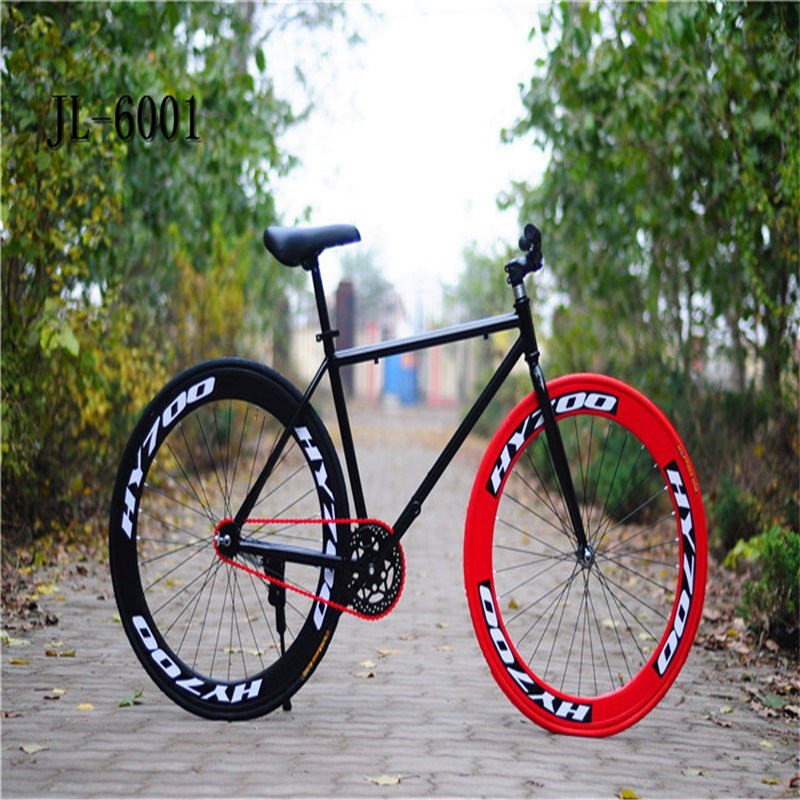 自行车手刹女学生双碟刹成人青少年儿童荧光彩色公路复优选