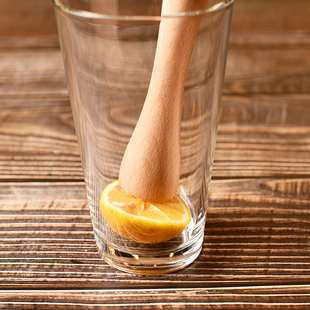 BarBible 调酒实木捣棒榉木碎冰棒碾压棒碾碎棒mojito柠檬捣碎棒