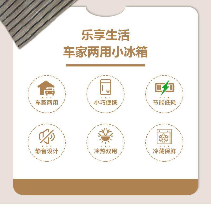 箱新8804款车家两用冷汽车藏冰箱冰镇迷你车载小冰制制冷热车载冰