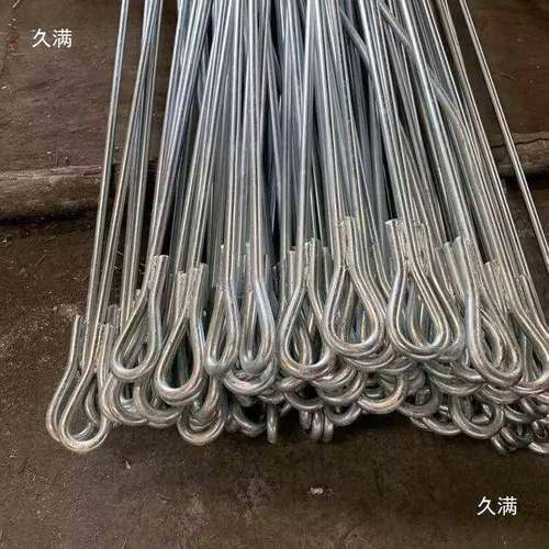 热镀LLW锌拉线地锚棒地锚拉杆地钎子地线钢地锚棒力电双圈环拉地