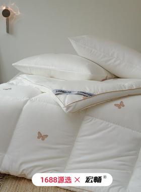 60支全立体褥垫家用卧榻榻室米纯棉薄床床垫高档长绒IMN棉棉软垫