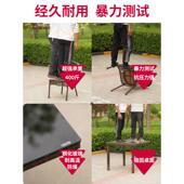 阳台茶椅藤椅桌三件藤套休闲桌椅椅子编户外靠见详情背藤椅圆桌工