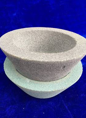 陶轮瓷碳化硅型KM-15515砂棕刚玉碗型轮磨橡胶/胶辊砂软木等碗材