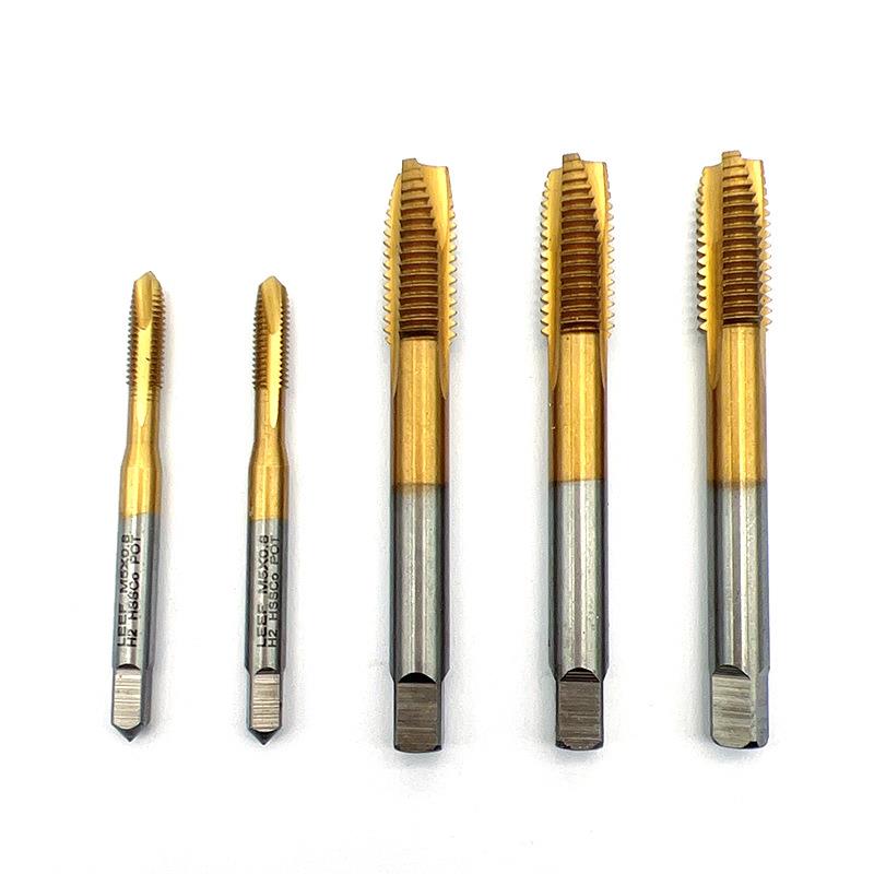 端6现货镀YVH钛先端化丝锥M含钴螺尖机用丝锥一体打孔先丝攻