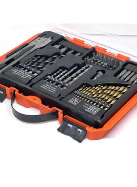 热销8件6头套装工具电钻配套孔螺丝批头86118木工开钻器