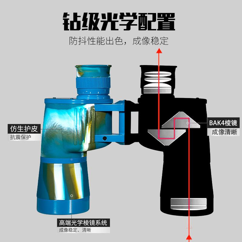 望远镜距双筒倍高清高VWO一万厂米带十字坐标户外测95式望远镜家