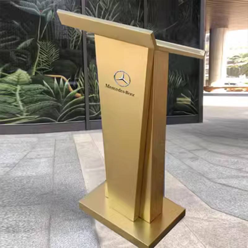 IL演讲台发言台讲台桌讲桌简易咨询迎宾台导购教师登记接待前台桌