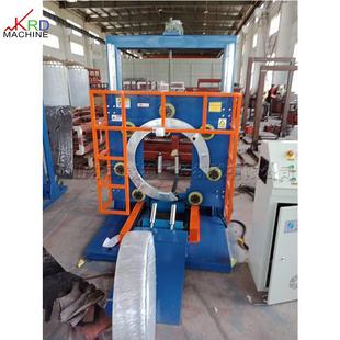 地机暖管缠绕包装 P机软水管包HMVP管包裹钢圈胶管打机