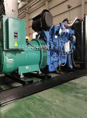 潍坊油发电机组玉柴上海系列发1011000kw集电装箱式无刷柴静音机