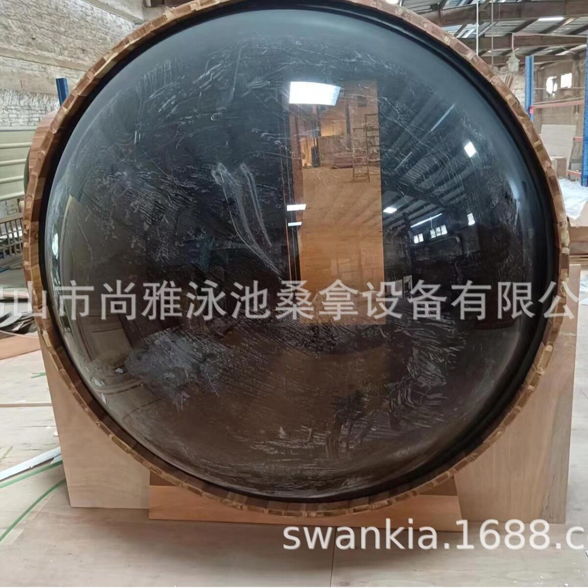 尚雅豪华红雪松户外圆桶桑拿房干蒸房频谱房纳米房汗蒸房盐晶房