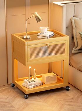 床头柜简约可床移动收纳卧柜边几创57113意小柜子家边用室床头置
