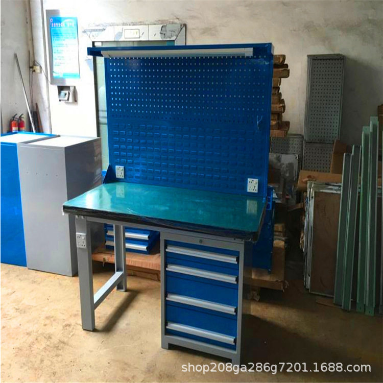 加厚铁皮双开门抽屉工具吊柜
