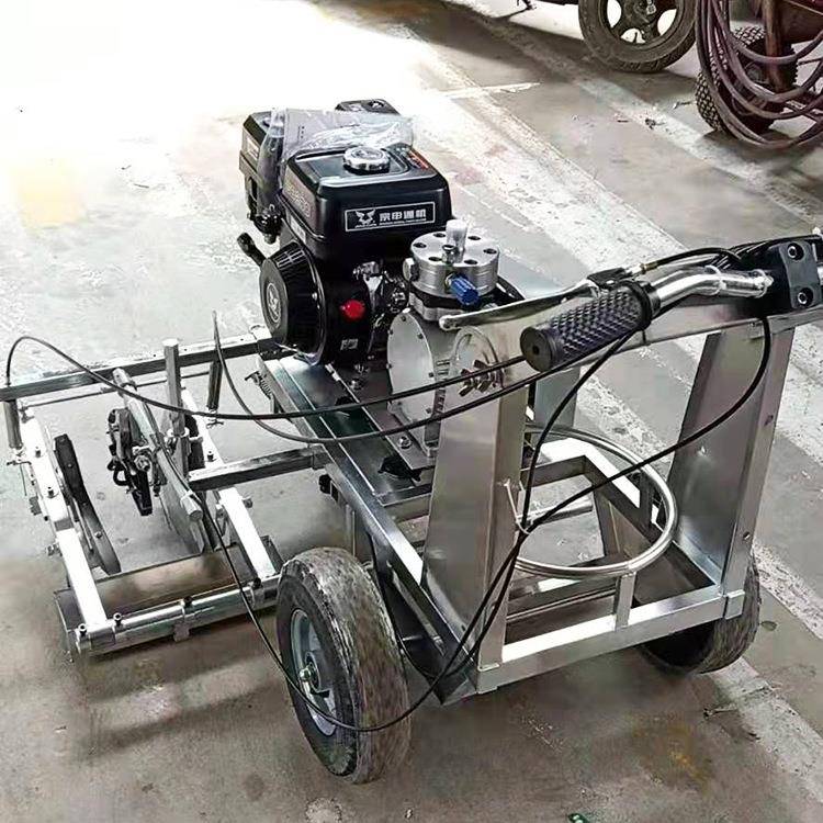 电线动款手推划线塑胶跑道无毛边标线机厂房车位IWY电动路机面划