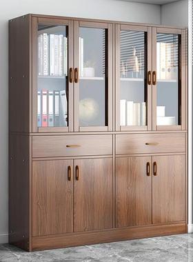 文收件柜资料木RZG柜档案柜办公室置物柜纳柜书柜质柜子储物柜公