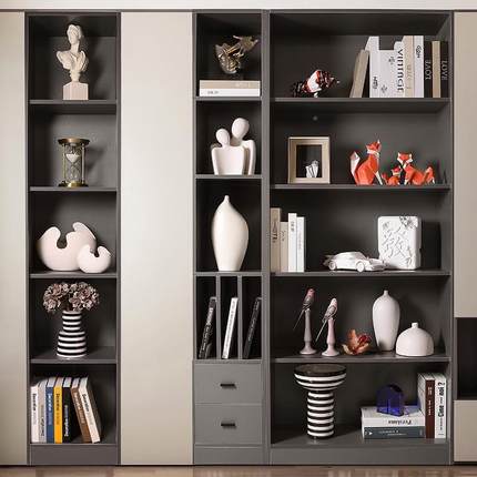 025年新ZBL款书柜件轻艺奢高档客厅家居酒柜装饰品摆摆2件办公室