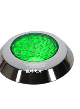 L泳ED不钢挂壁式池灯12W304水底壁泳灯景观水下灯七彩锈88008RGB