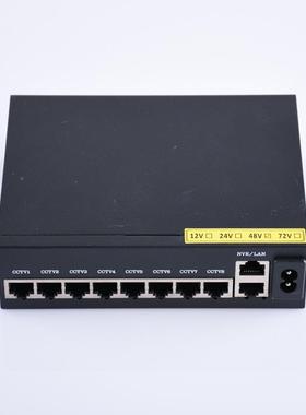 0口百兆TAS8+82POE1交换机4V供电监控络无线AP网厂家4578供电