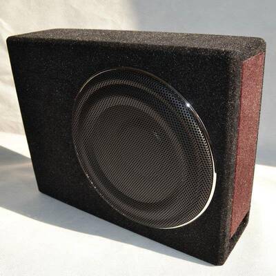 86950寸有源功箱放薄款音响汽车音炮12V车载装音小汽车带改功低放