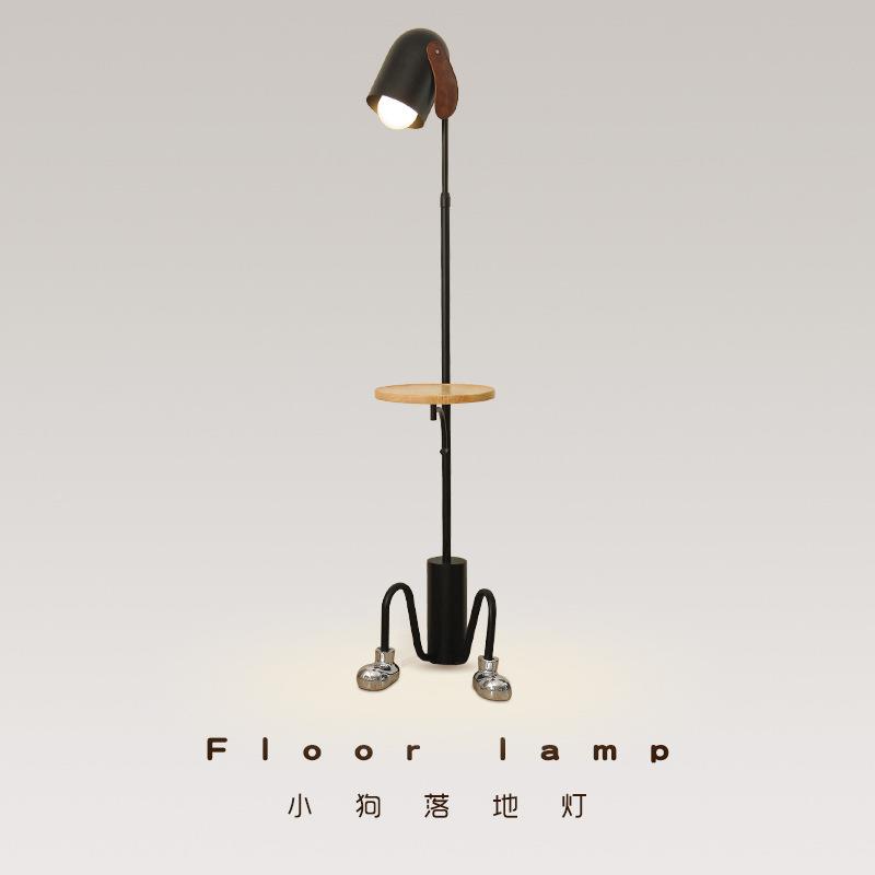 全光谱狗边落地灯中古创狗意几客沙发旁厅装饰置物现代风可XYE调