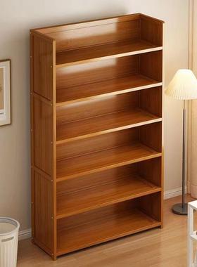 书置物架架地书柜带门多层桌面儿童收纳架储子客厅简易EZQ展示落