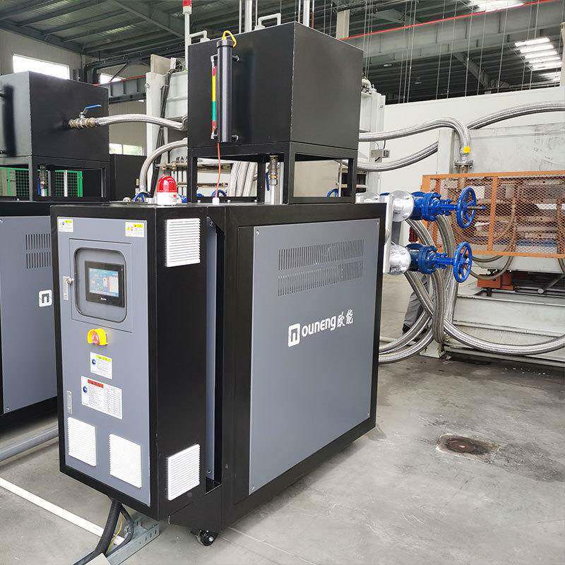 欧能6kw油内温机置油9箱批量采购YVV价格优30惠0度油循环模温机