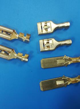 DJ6B21-6.6.3四方插簧250汽HSO车端3子DJ611-6.3CDJ621-E6.3B