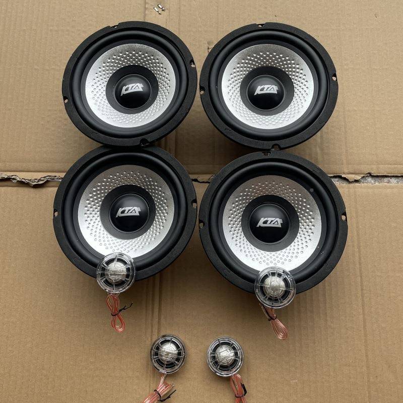 载KT级A原装汽车音响6.56.5寸叭喇扬声器改装重中低音炮无损车升