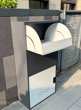 家门口递柜室外防别盗SHY-KDG投递用柜便捷收快件柜墅放件箱取件