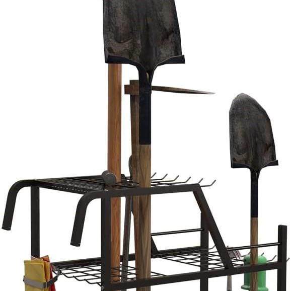 具架铲存储与车轮工庭院TFCM-008工具推拖车车库工具塔架子耙子把,收纳整理,书桌收纳置物架,淘宝优惠券,粉丝福利购,淘宝优惠卷