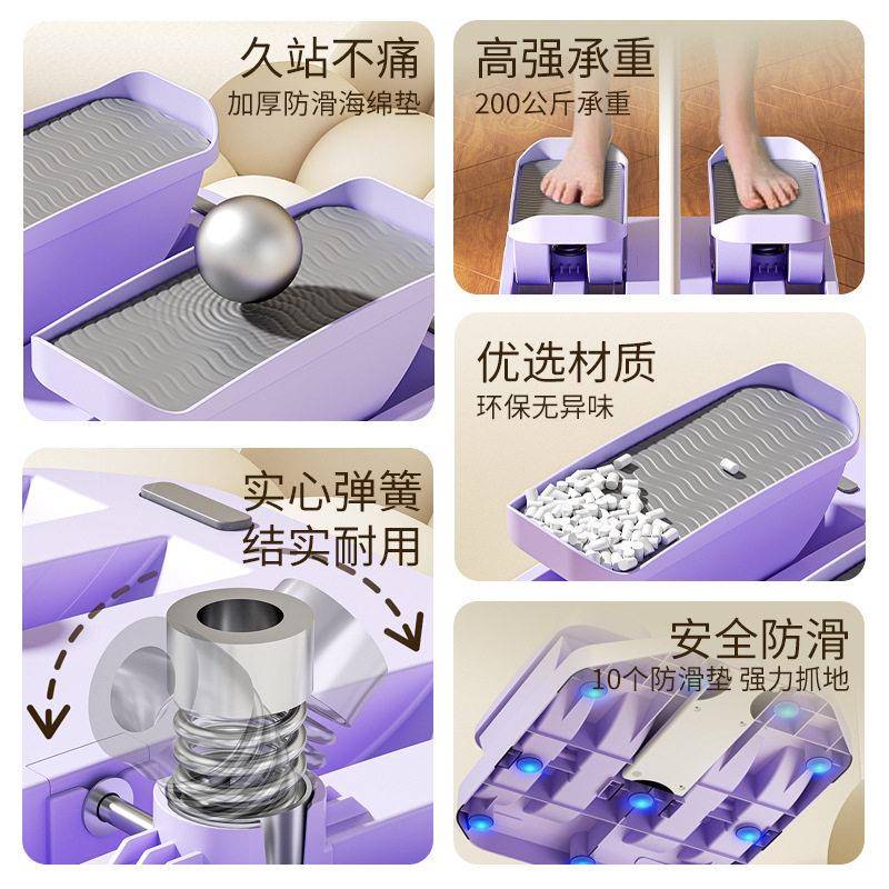 新摇摆机款拉筋板筋美腿器拉家用健身器材DDO小腿肉拉伸按摩斜肌