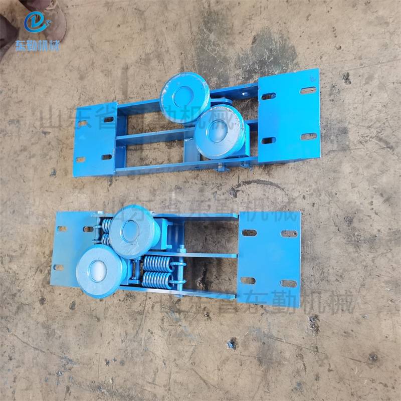 无极绳压绳轮组托绳轮组 无极绳绞车配件源头工厂组合式压绳轮组