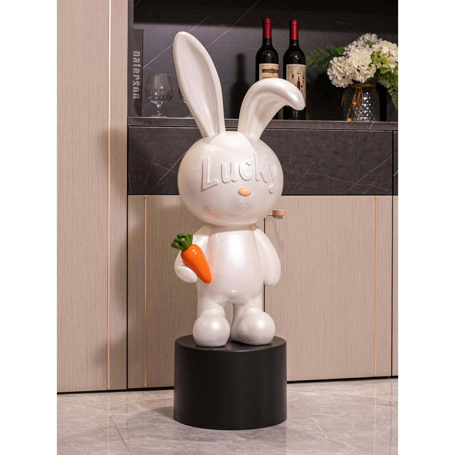 ?轻奢幸运存Fh(x}$p@钱兔可居爱罐高视颜值客厅电柜玄关创意家装,家居饰品,落地摆件,淘宝优惠券,粉丝福利购,淘宝优惠卷