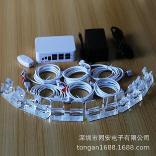 体桌面手机防盗A46验器展架演示示支架一拖六充电报警器多路立式