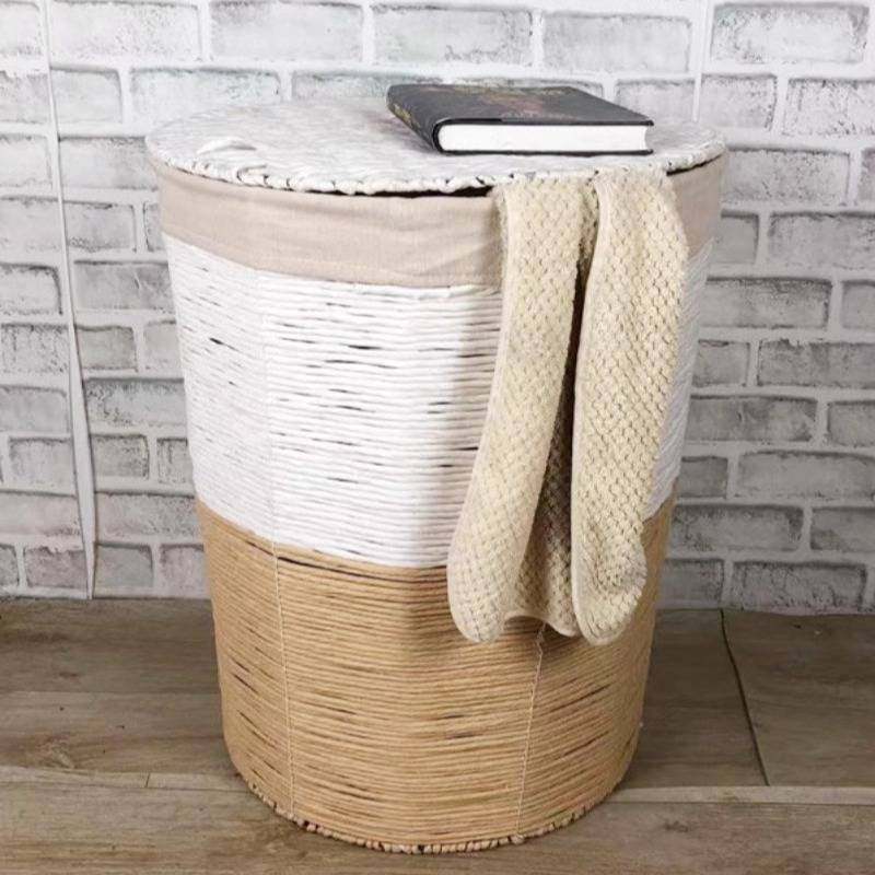 带盖脏衣篓葫芦草编织加内衬小收纳筐藤编圆形收纳桶储物脏衣篮,玩具/童车/益智/积木/模型,垂直悬浮玩具,淘宝优惠券,粉丝福利购,淘宝优惠卷